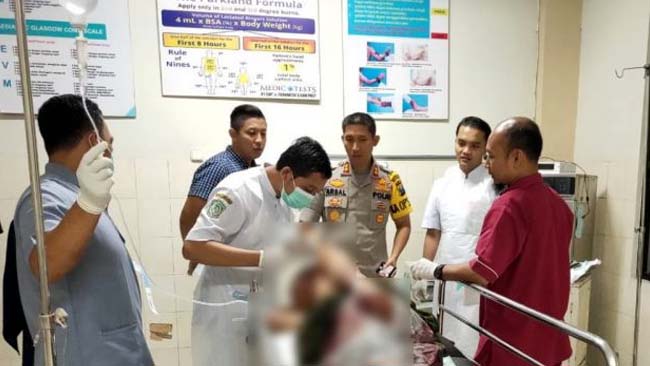 Boncengan Naik CBR, Santri Lumajang Dibacok Begundal