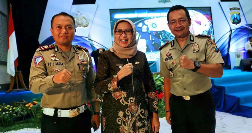 Bunda Indah Apresiasi E-TLE, Tilang Elektronik CCTV