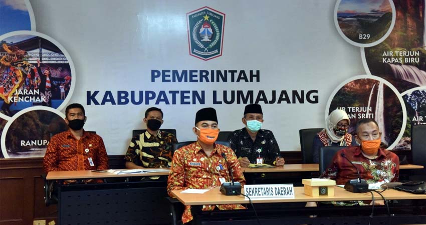 Sekda Lumajang Bahas Satuan Tugas Ketahanan Pangan dengan Kemendagri