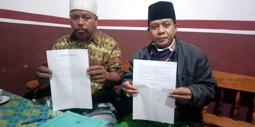 Warga Resmi Laporkan Kasus Jembatan Wonoayu ke Unit Tipikor Polres Lumajang