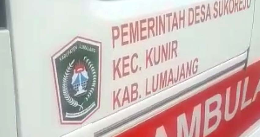 Ambulance Desa Digunakan Angkut Kambing di Lumajang