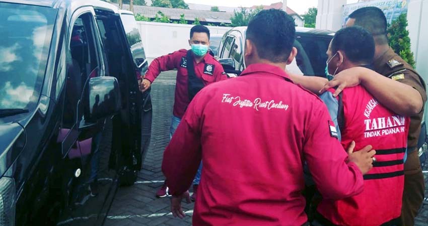 Mantan Kades Purorejo Lumajang Dijebloskan ke Lapas Medaeng Surabaya