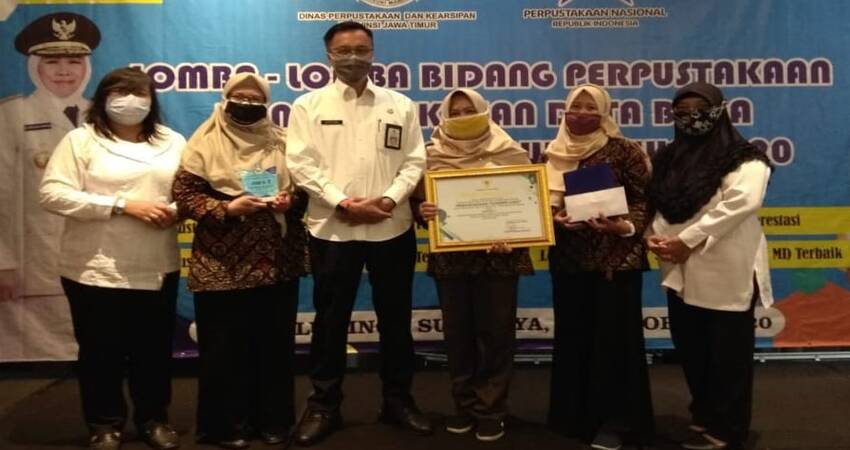 Perpustakaan desa (Perpusdes) 'Sumber Ilmu' Desa Labruk Kidul berhasil meraih juara 2 lomba tingkat Provinsi Jatim.