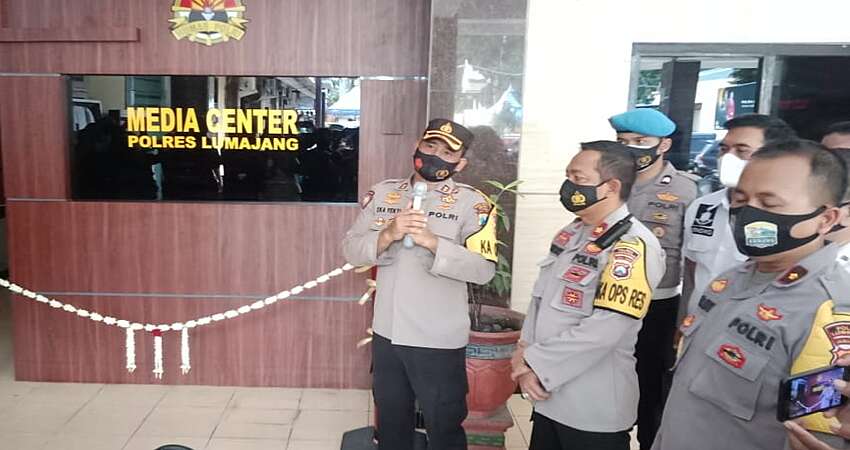 Kapolres Lumajang Bangun Media Center di Polres Lumajang