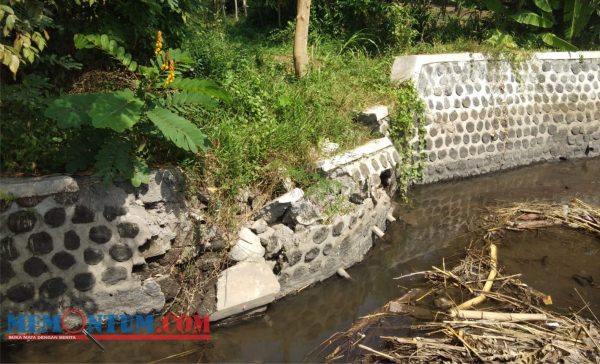 Dua Proyek Rehabilitasi Jaringan Irigasi Amburadul, Dinas Pekerjaan Umum dan Tata Ruang Lumajang Terkesan Cuek