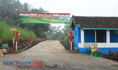 Buah Karya Satgas TMMD Ke 115, Jalan di Desa Pakel Gucialit Lumajang Diberi Nama Jalan Brawijaya