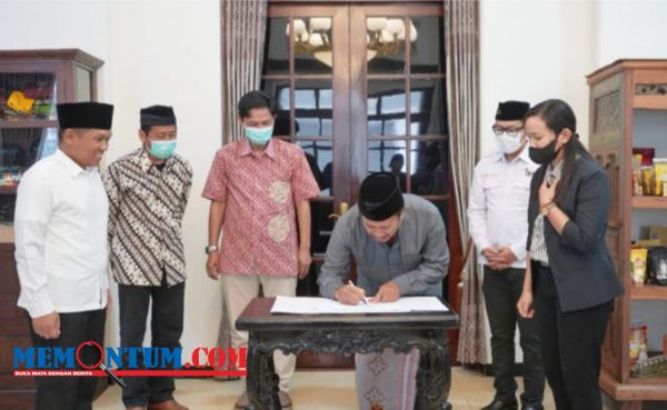 Hadiri MoU RS NU Permata, Bupati Lumajang Berharap Ada Pilihan Peningkatan Layanan Kesehatan Masyarakat