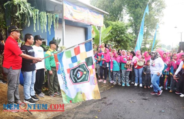 Berangkatkan Jalan Sehat, Bupati Lumajang Sampaikan Peran Kopwan dalam Tingkatkan Perekonomian