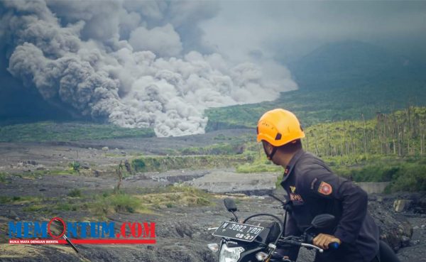 Gunung Semeru Kembali Erupsi, Terjadi 8 Gempa Letusan dan 1 Gempa Awan Panas