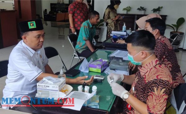 Jaga Kondisi Kesehatan Anggota DPRD, Sekwan Kabupaten Lumajang Gelar Medical Check Up