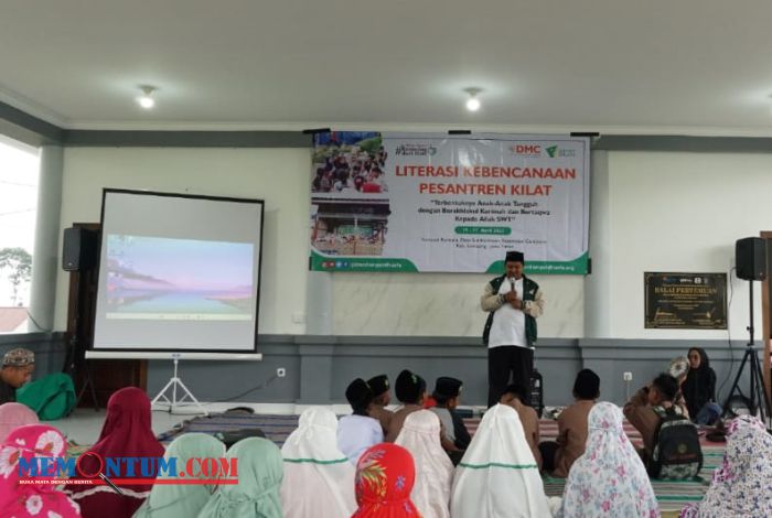 DMC Dompet Dhuafa Gelar Pesantren Kilat Berbasis Mitigasi Bencana di Kawasan Huntara Sumbermujur